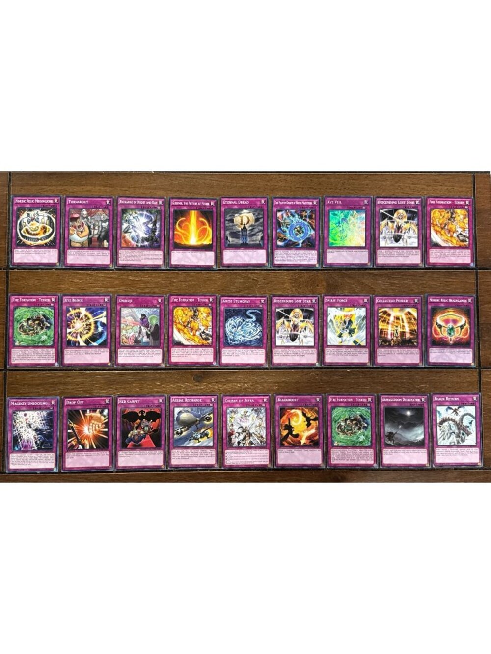 Yu-Gi-Oh! Trap Cards Lot Of 27- 1st Edition Rare & Common